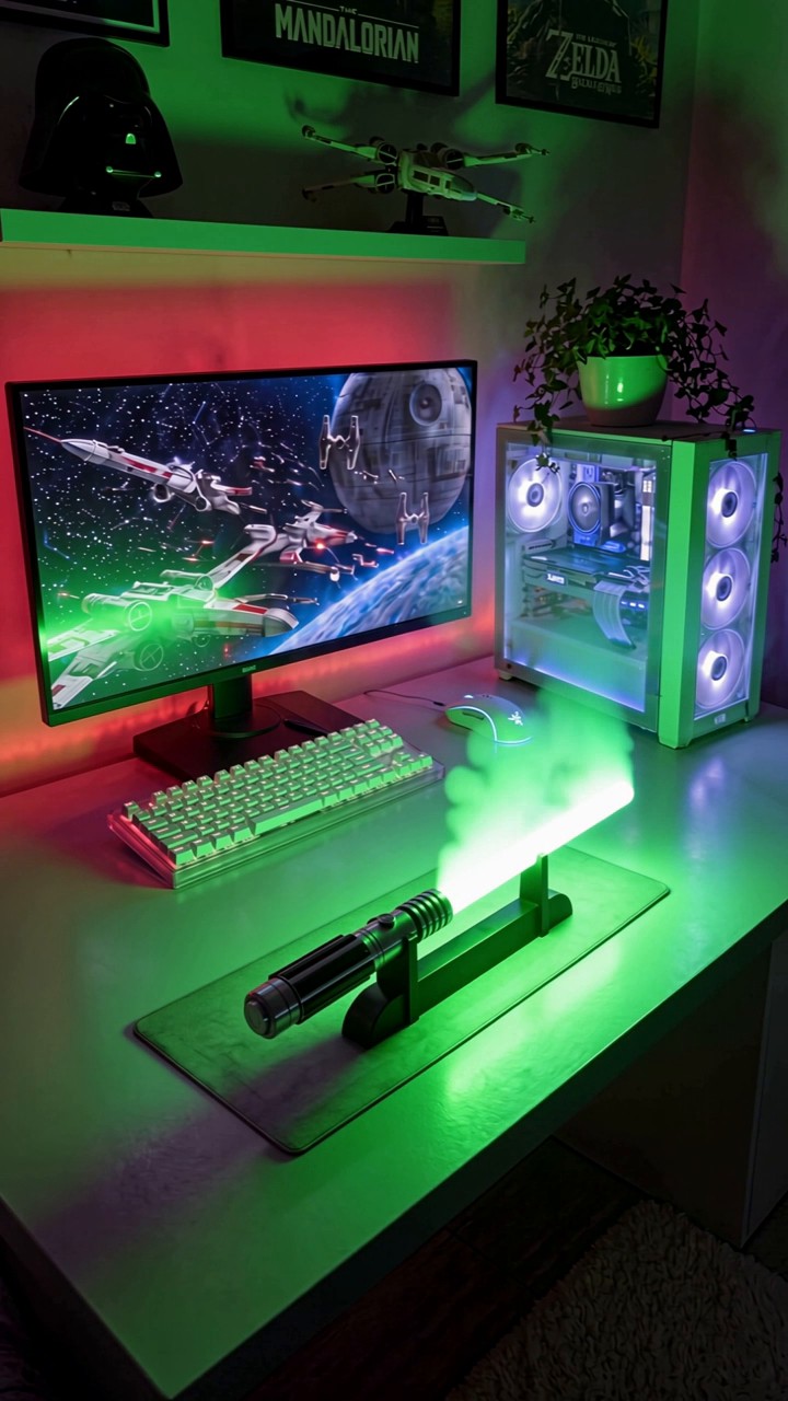 MistyBlade mist saber in Green